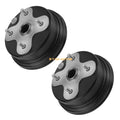 2x Brake Drum Hub for Yamaha Timberwolf 250 (1992–1998)