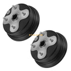 2x Brake Drum Hub for Yamaha Timberwolf 250 (1992–1998)