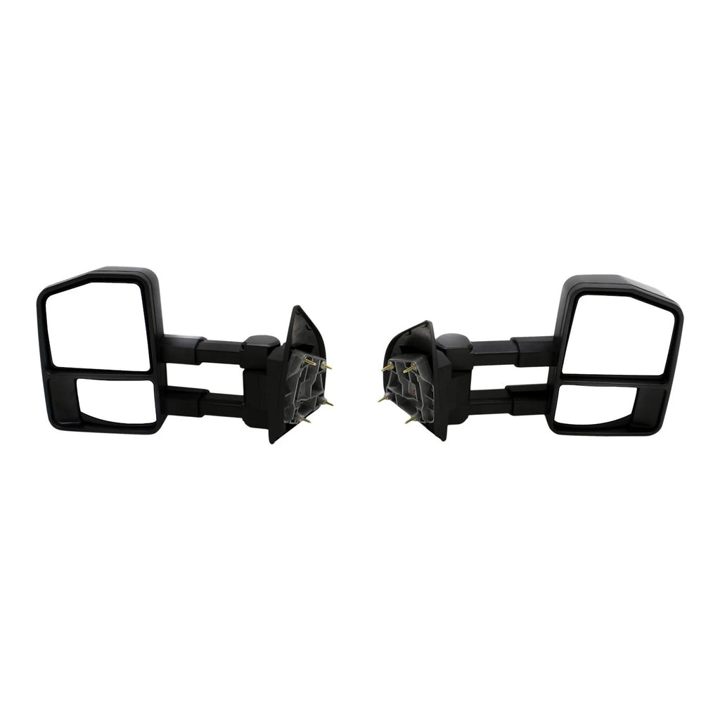 Tow Mirror Set for Ford F-350 Super Duty (1999–2016) Black