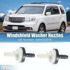 2pcs Windshield Wiper Washer Nozzle Spray Jet for Audi S6 (2007–2011) No. 058905291K