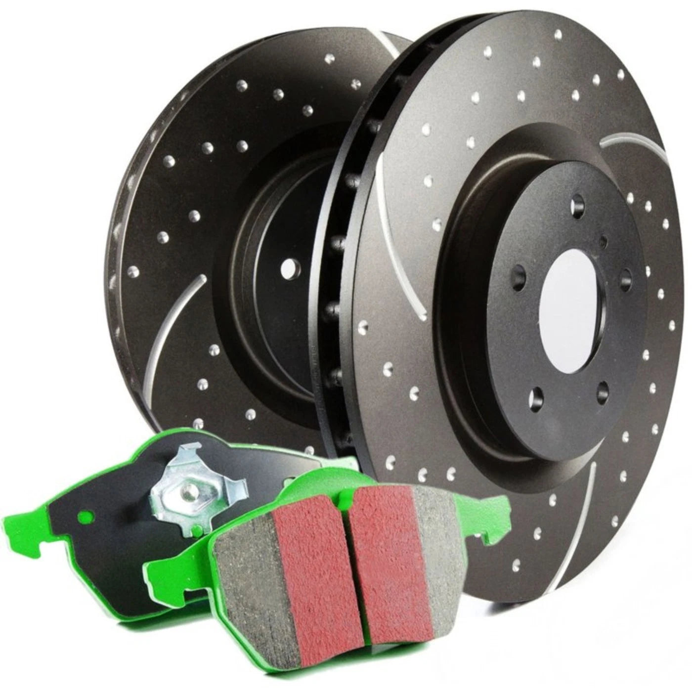 2X Brake Disc and Pad Kits for Audi Q5 A5 Quattro A4