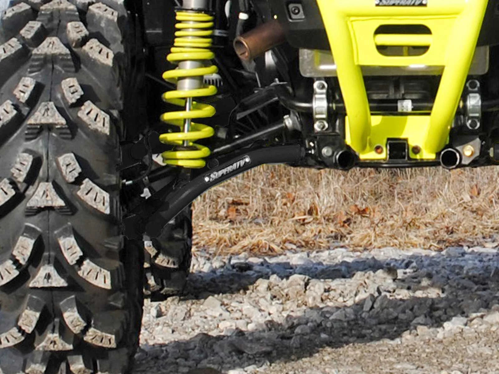 SuperATV High Clearance Rear Offset A-Arms for Polaris RZR S 1000/S4 (2014–2021)