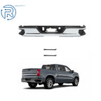 Chrome Rear Step Bumper Assembly for Sierra Silverado 1500 (2019–2022)