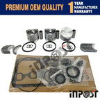 3TNA72 Overhaul Rebuild Kit for Yanmar John Deere 430 455 755 670
