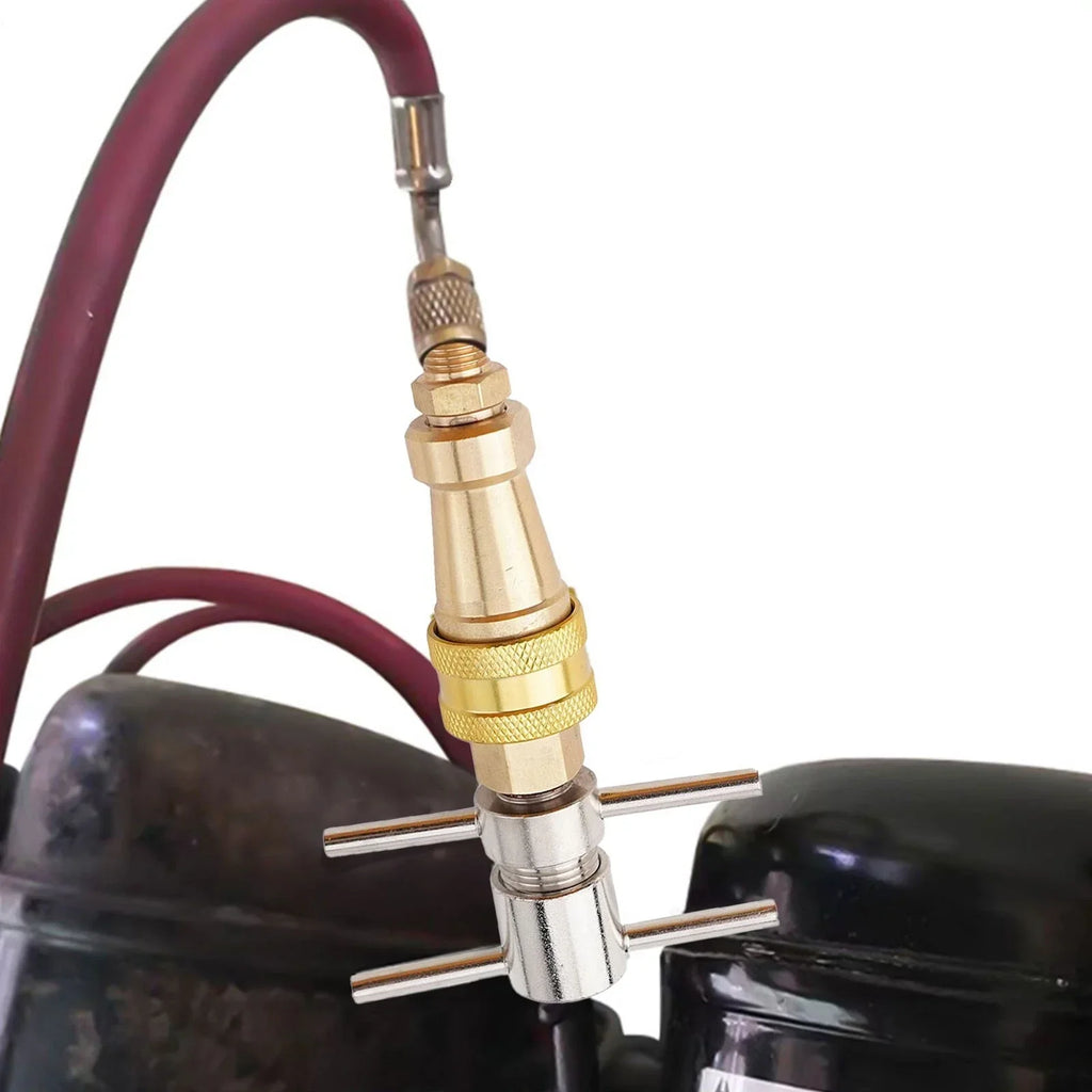 Brass Washer Quick Connect Plug / 14 Inch FNPT / Refrigerator for Refrigerator