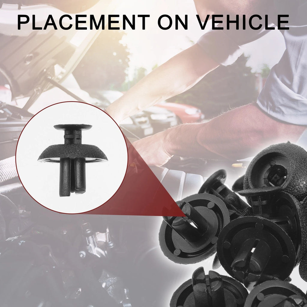 Set of 10 Front Fender Skirt Clips for Toyota 4Runner (2010–2020) & Avalon (2010)