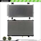 Radiator and A/C Condenser Kit for Lexus IS250 IS350 (2006–2015)