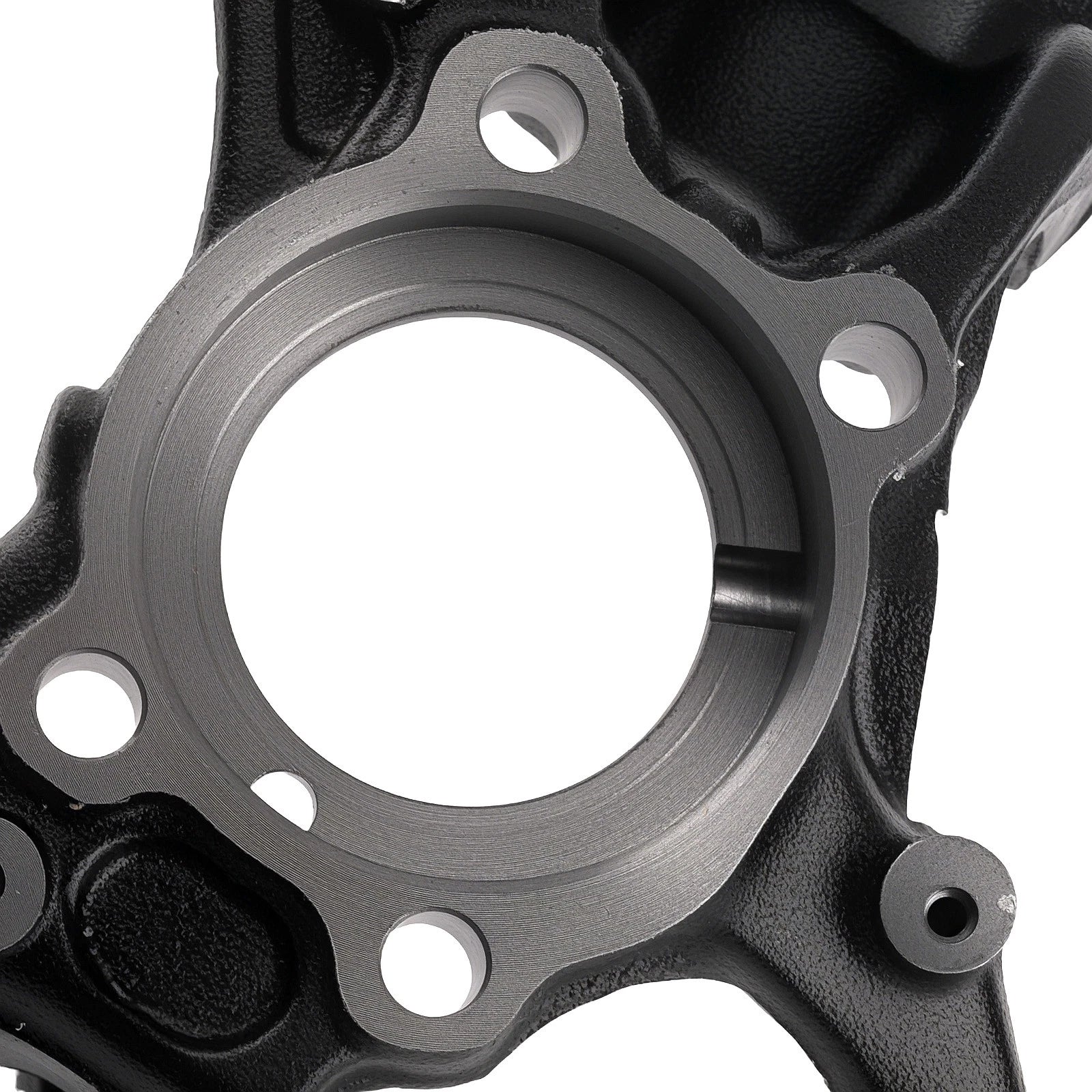 Driver Side Steering Knuckle for VW Eos Jetta Golf (2005-2015) Black