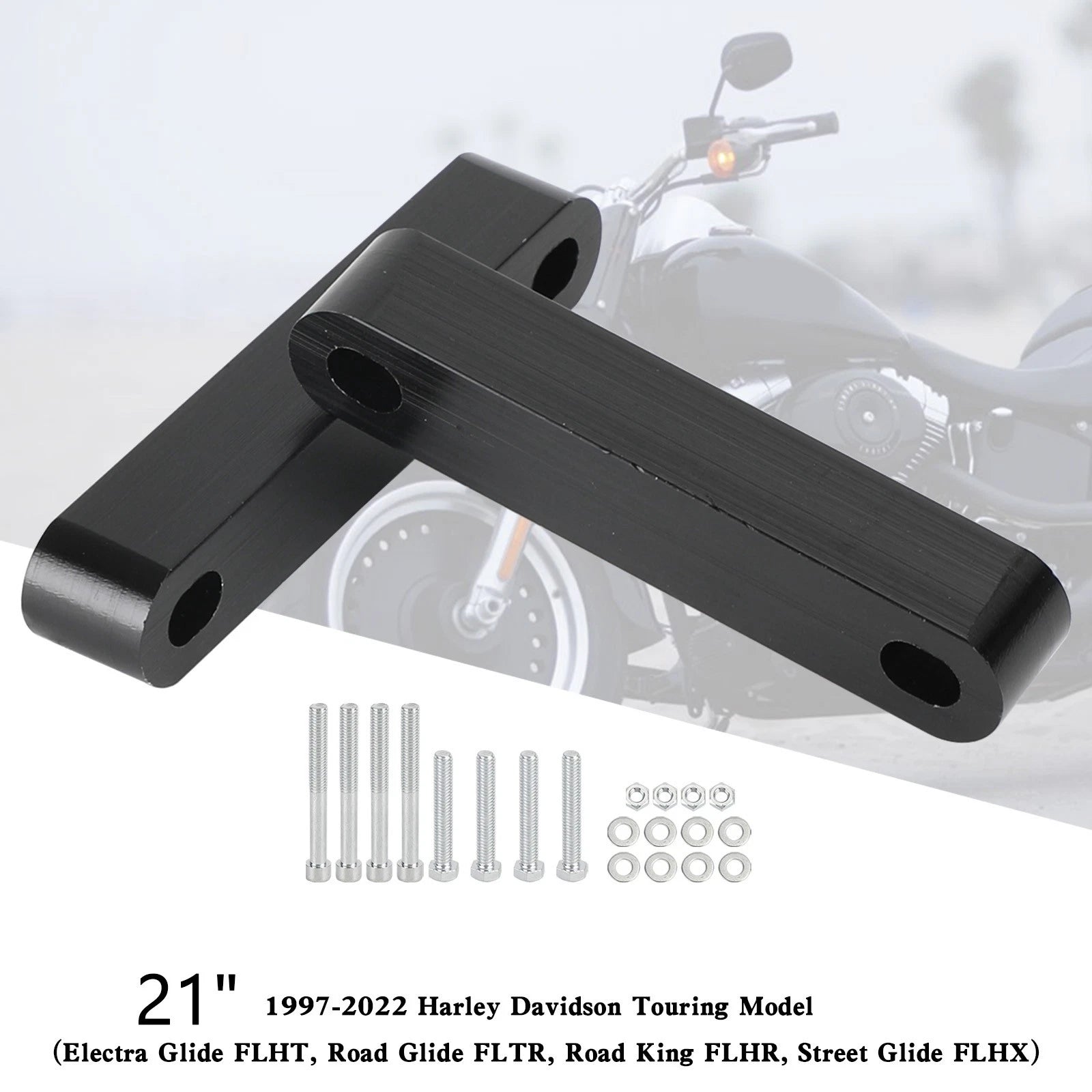2X Front Fender Spacers for Harley Touring Electra Street Glide (1997–2022)