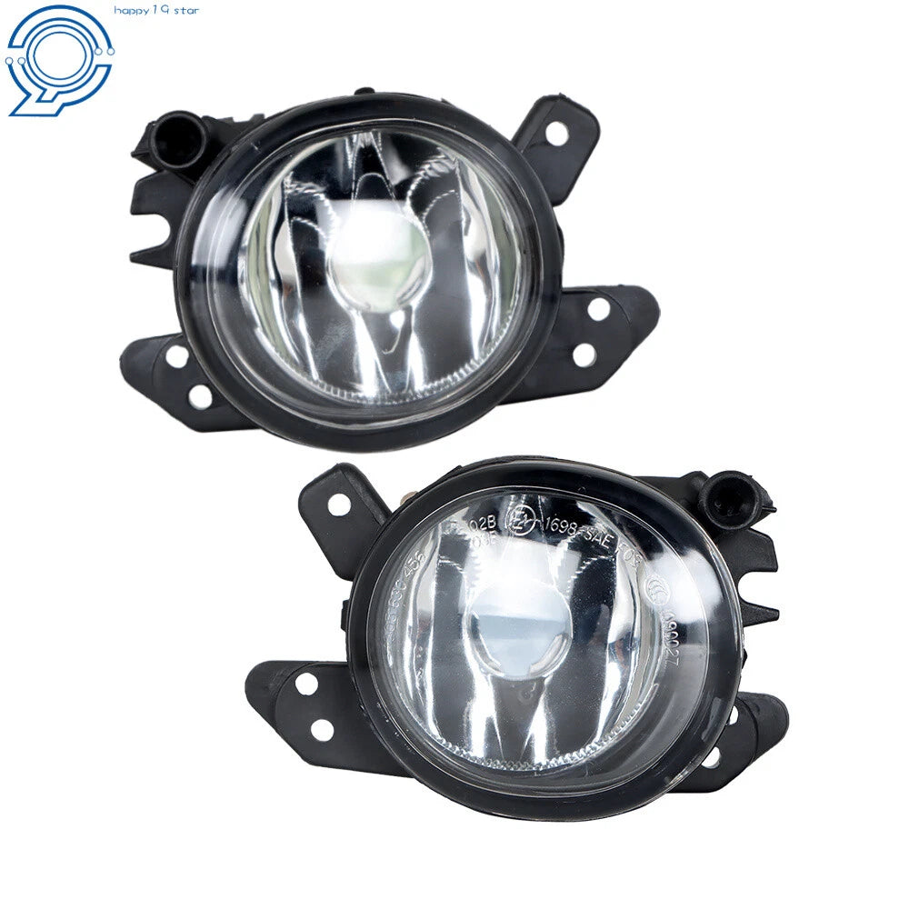 Set of 2 Clear Lens Bumper Fog Lights for Mercedes Benz (2009–2011)