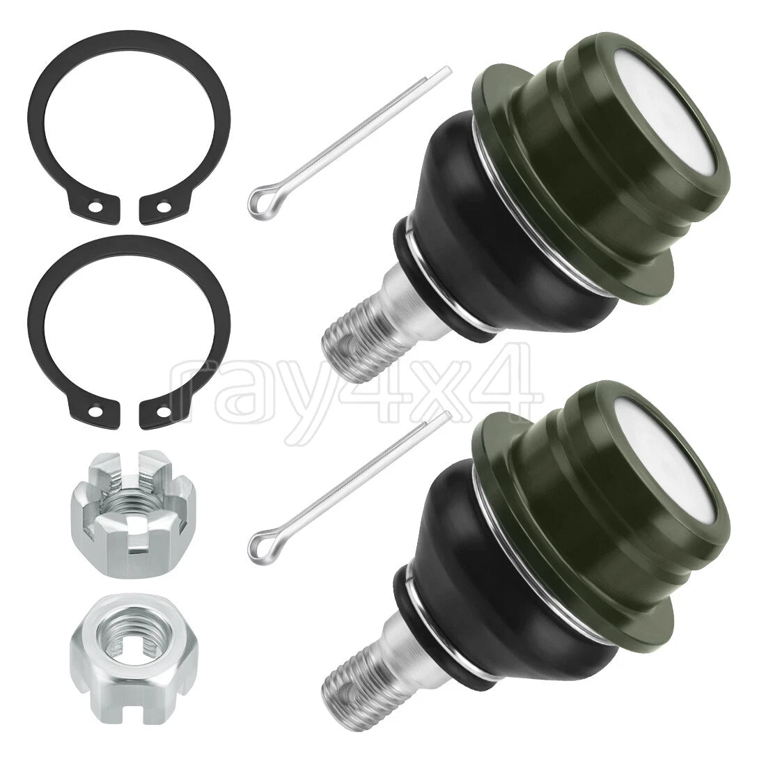 2 Upper Ball Joints for Kawasaki KFX400 (2003–2006) / Arctic Cat 400 DVX (2004–2008)