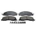 Set of 4 TRW Pro Metallic Slotted Brake Pads for Dodge Ram 2500 3500 (2003–2018)