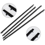 Set of 4 Window Weatherstrip Moulding Trim Seals for Honda Civic (2006–2011)