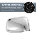 2X Rearview Mirror Cover Overlay Chrome for Honda CR-V (1992–2001)
