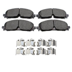 Akebono ProACT Front Ceramic Brake Pads for Enclave XT6 Blazer Colorado Canyon (2018–2023)