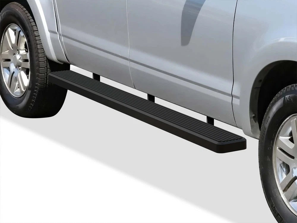 iBoard Running Boards 6" Matte Black for Ford Explorer Sport Trac (2007–2010)