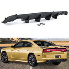 Matte Rear Bumper Lip Diffuser for Dodge Charger SRT V2 (2012–2014)