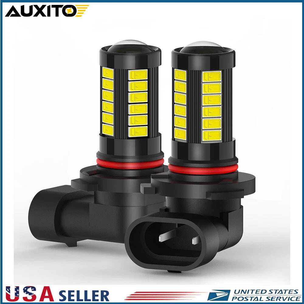 2X 9005 HB3 LED High Beam Daytime Running Light DRL for Honda Accord Civic (2016–2021)