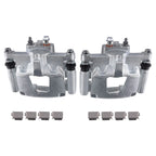 Set of 2 Rear Brake Calipers w/ Bracket for Dodge Nitro (2007–2018) Jeep Liberty Wrangler