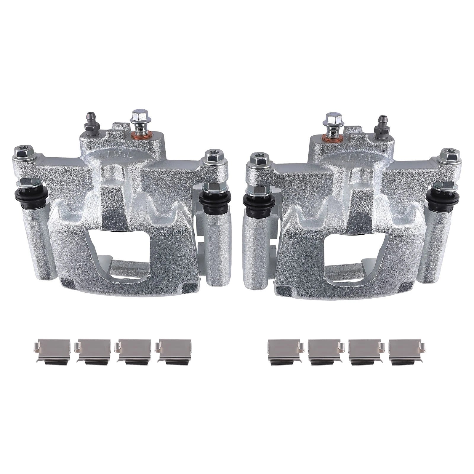 Set of 2 Rear Brake Calipers w/ Bracket for Dodge Nitro (2007–2018) Jeep Liberty Wrangler