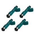 Set of 4 Fuel Injectors for Toyota Camry (2004–2009), Corolla (2009–2013), Scion tC (2005–2010) 2.4L