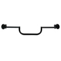 7/8" Black Handlebar & End Mirrors for Cafe Racer Bobber Chopper Dyna