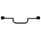 7/8" Black Handlebar & End Mirrors for Cafe Racer Bobber Chopper Dyna