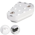 Brake Foot Pedal Enlarger Pad CNC Silver for Ducati Multistrada 950 1200 1260