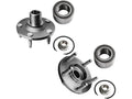Front Wheel Hub Assembly Set of 2 for Mazda Tribute (2001–2006, 2008–2011) QR839SF