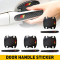 Set of 8 Tri-Color Door Sill Handle Cup Stickers for Toyota 4Runner (2010–2023)