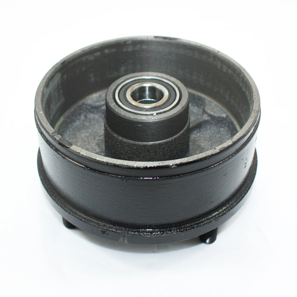 Left Drum Brake Housing Wheel Hub + Shoes for 200cc 250cc Quad ATV (2000–2023)