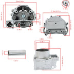 Cylinder Head Cover & Gasket Kit for Honda TRX500