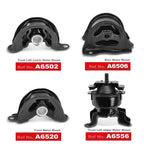 Set of 4 Engine Motor Mounts for Honda Civic (1996–2000) Acura EL (1997–2000)