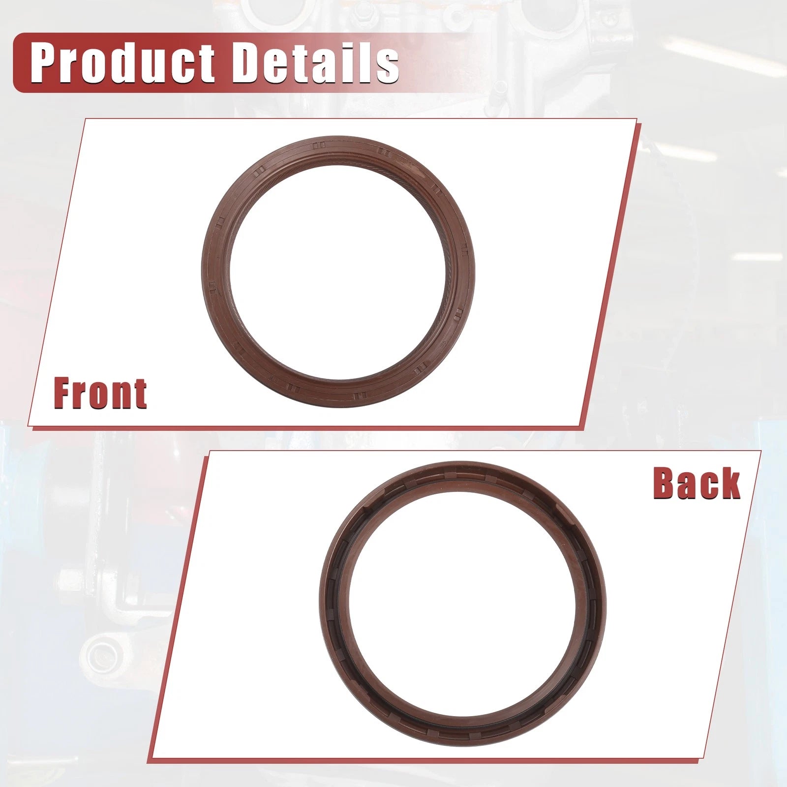 Engine Crankshaft Oil Seal for Honda Ridgeline (2006–2012) No. 91214RCAA01