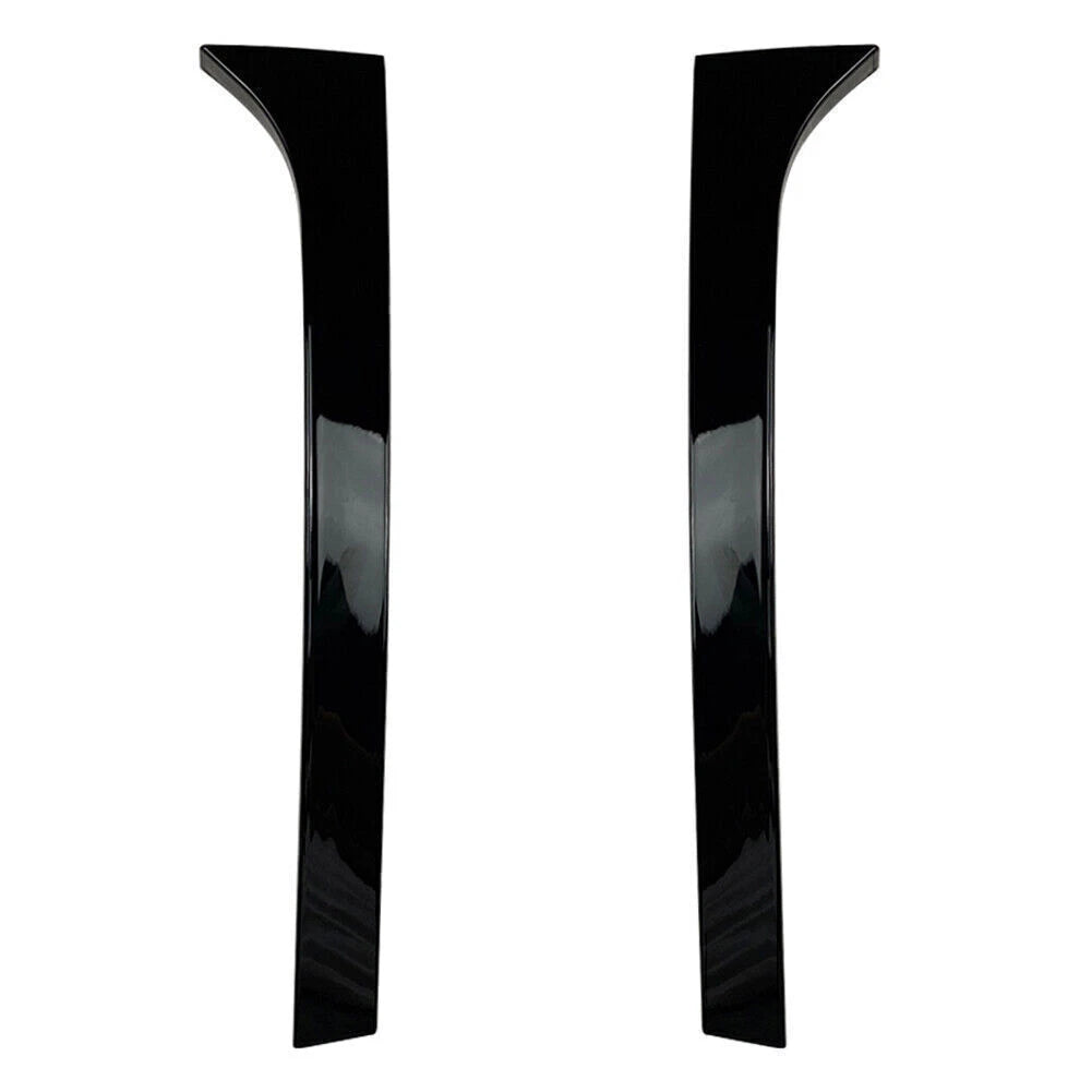 2X Rear Window Spoiler Side Wing Trim Cover for Skoda Superb (2008–2015)