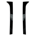 2X Rear Window Spoiler Side Wing Trim Cover for Skoda Superb (2008–2015)