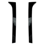 2X Rear Window Spoiler Side Wing Trim Cover for Skoda Superb (2008–2015)