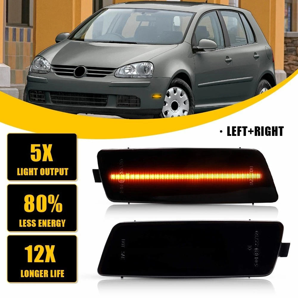 LED Side Marker Light Assembly for Volkswagen MK5 MK6 R32 (2005–2013)