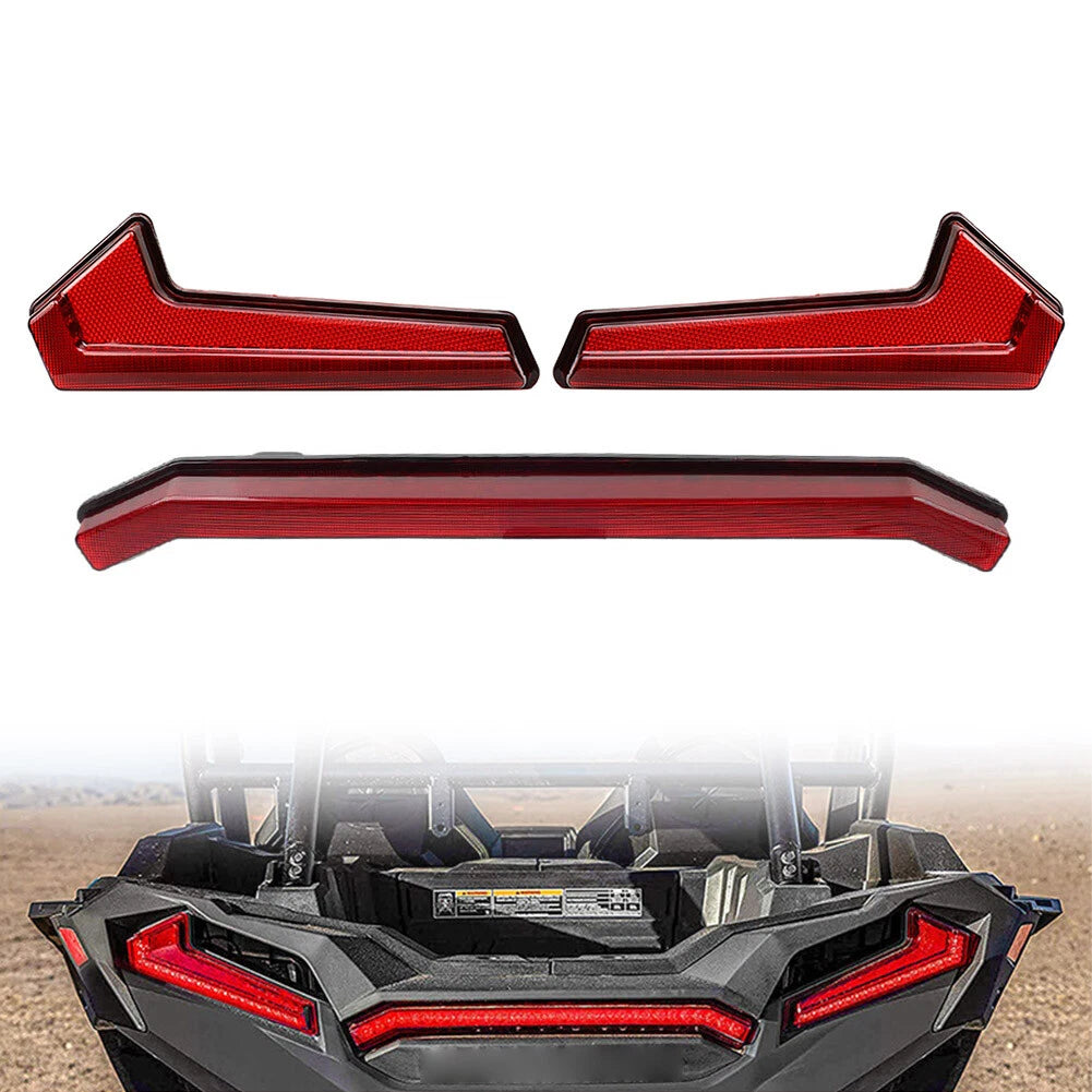 Set of 2 Red Lens Tail Lights for Polaris Sportsman XP 1000 S (2020–2021)