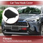 Tow Hook Cover Cap for Toyota Corolla Cross (2022–2023) No. 531280A060 Black