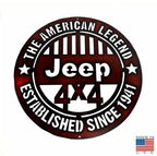 Jeep Off Road Metal Sign American Legend Since 1941 18 Inch