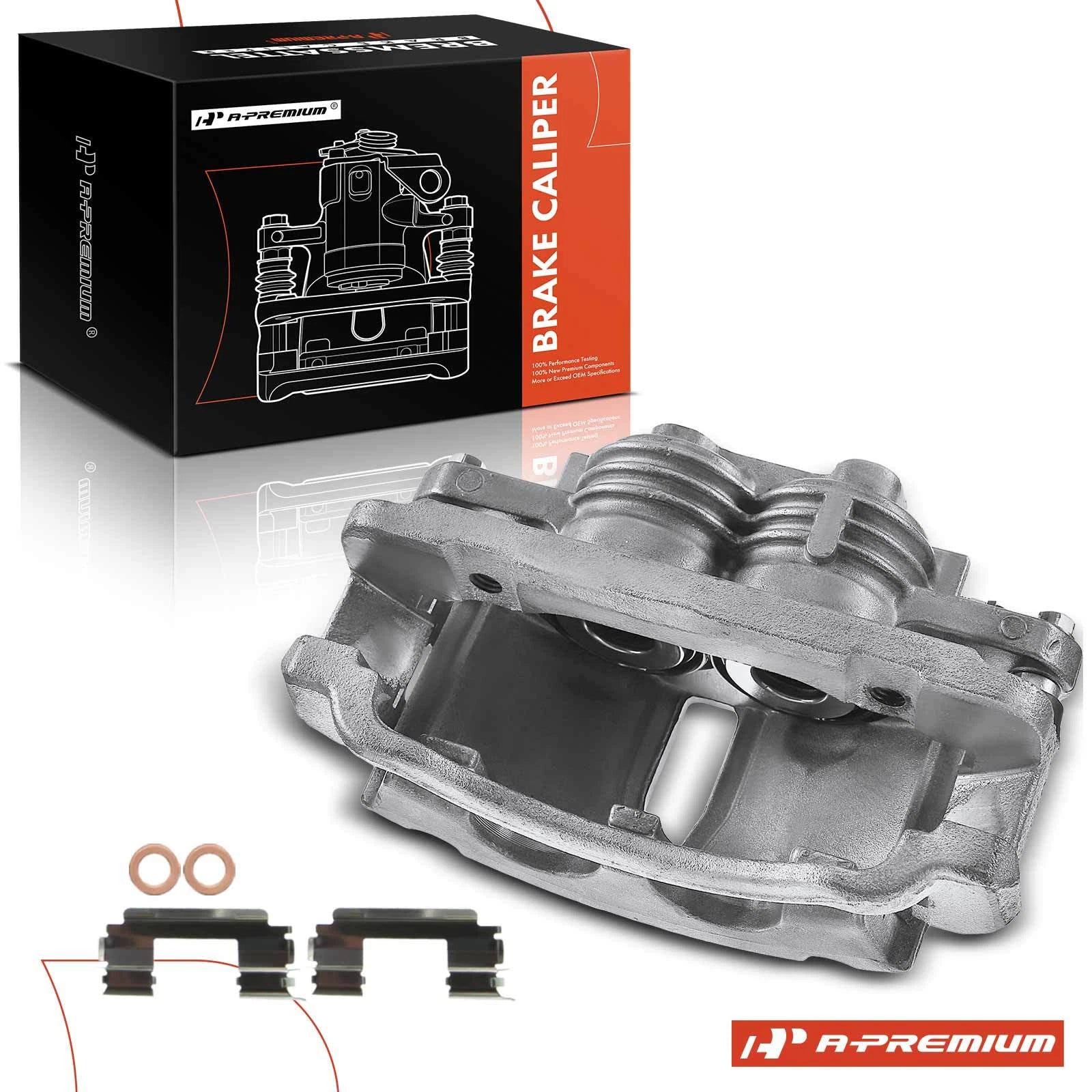 Front Driver Side Brake Caliper with Bracket for Ford Mustang (1999–2002)