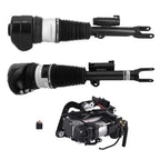2X Front Air Suspension Struts + Compressor + Bracket for BMW 7 Series (2016–2023)