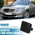 Front Bumper Tow Hook Cover for Mercedes-Benz W221 2007-2009 Gloss Black