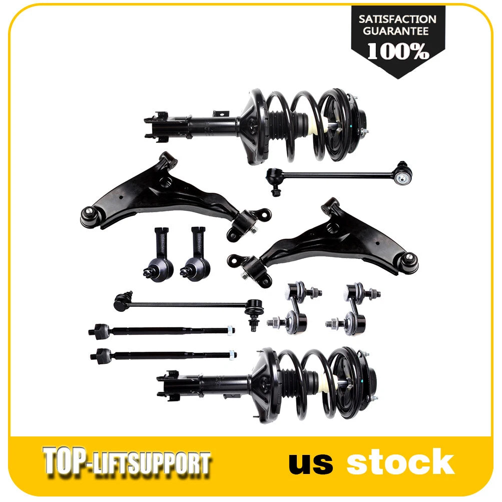 Front Strut with Coil Spring & Suspension Kit for Sebring Stratus Eclipse (2002–2005)