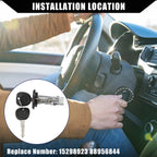 Ignition Lock Switch Cylinder for GMC Yukon, Sierra, Chevy Silverado (2007–2014)