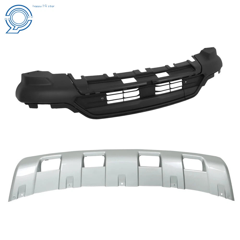 Front Bumper Lower Valance & Skid Plate for Ford Explorer (2020-2022)