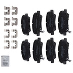 Front & Rear Ceramic Brake Pads Kit for Kia Forte5/Forte/Forte Koup (2014–2016) D1544