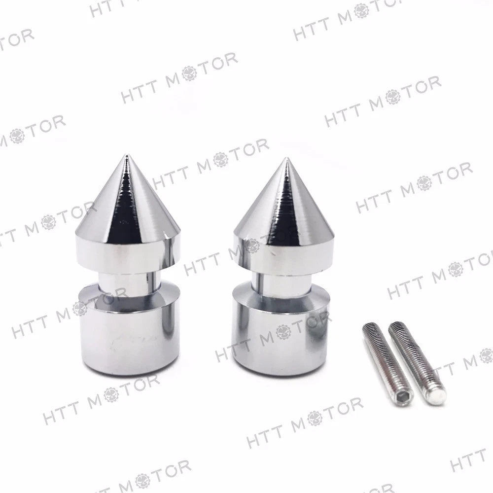 Spike Swingarm Spools 6mm for Yamaha YZF R1 R6 (1998–2013) / YZF 600R (2005–2007) Chrome