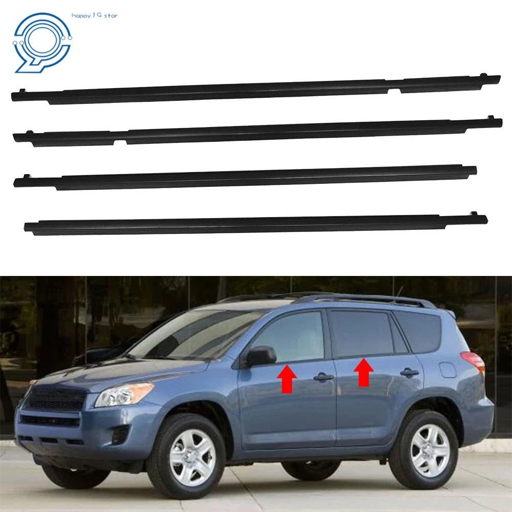Weatherstrip Window Moulding Trim Seal Belt for Toyota RAV4 (2009–2012)